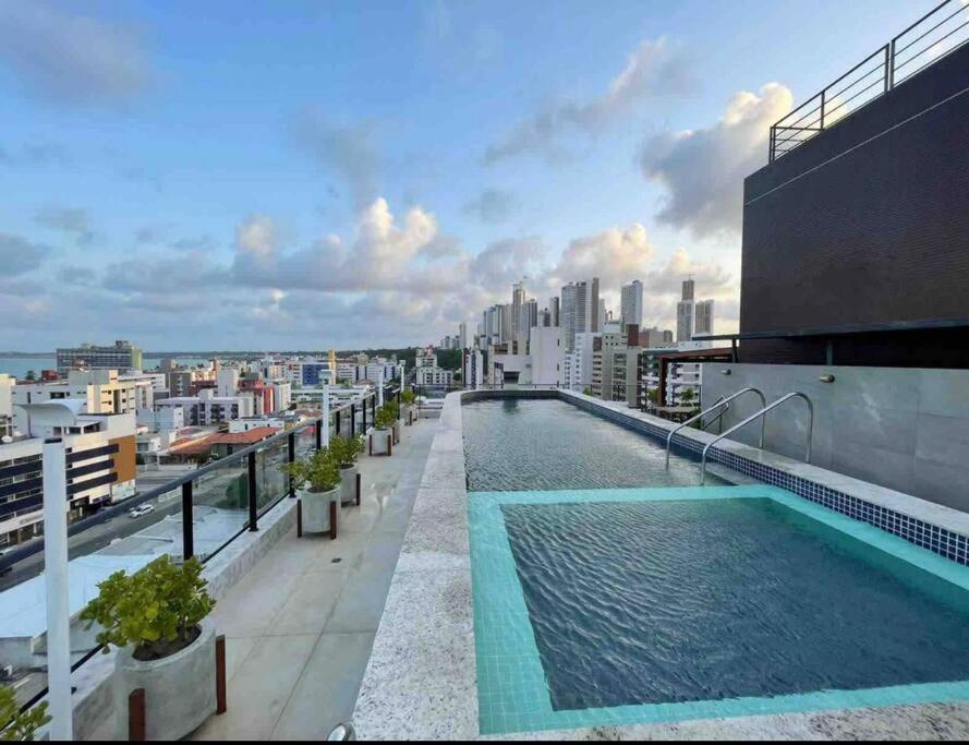 Lindo Apt Com Frente Para O Mar 3 Andar Cabo Branco João Pessoa Exteriér fotografie